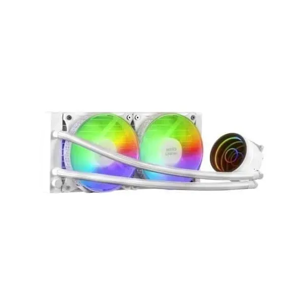 Dissipador Liquido Mars Gaming ML-ONE240W Branco