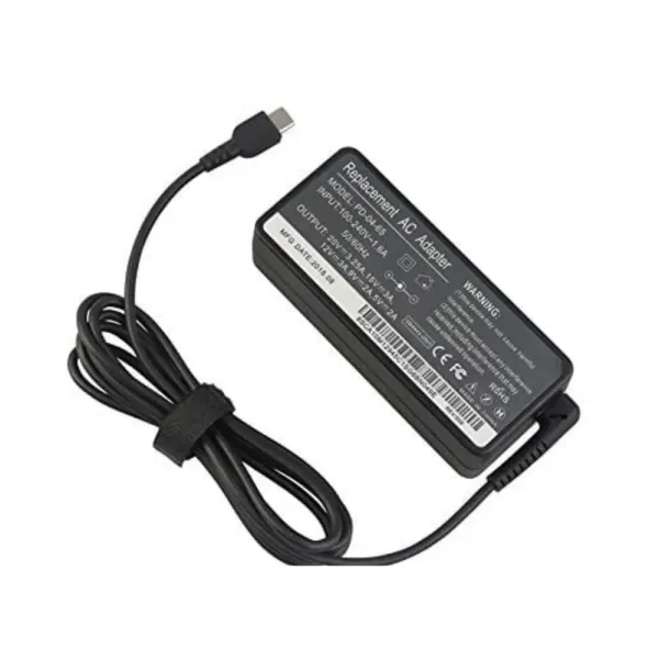TRANSFORMADOR COMPATIVEL LENOVO 20V 3.25A TYPE-C
