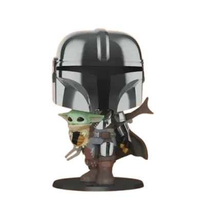 Funko Pop! The Mandaloriam With The Child – Star Wars