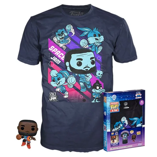 Funko Pop! Lebron James – Space Jam2 + Pack 10 Unidades Todos Os Tamanhos