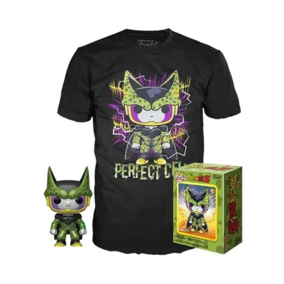Funko Pop! Perfect Cell – Dragon Ball Z + Camisola Aleatoria