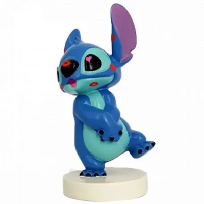 Figura Enesco! Stitch Covered in Kisses – Disney