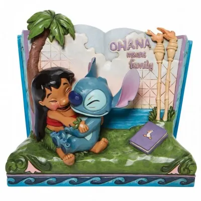 Figura Enesco! Storybook “Ohana Means Family” – Disney