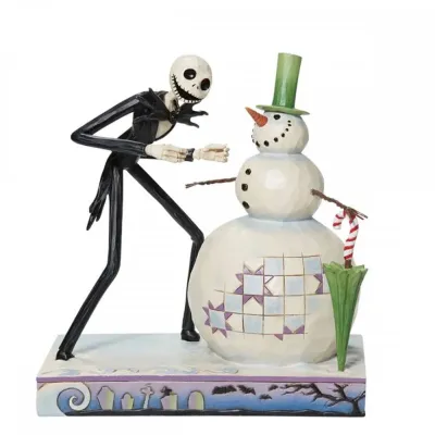 Figura Enesco! Jack with Snowman – Disney