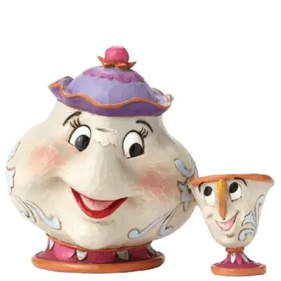 Figura Enesco! Mrs Potts and Chip Figurine – Disney