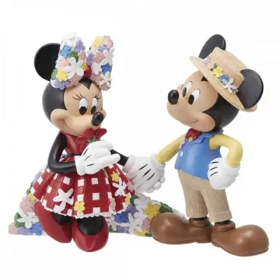 Figura Enesco! Botanical Mickey And Minnie – Disney