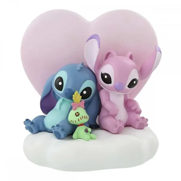 Figura Enesco! Stitch And Angel Light Up – Disney