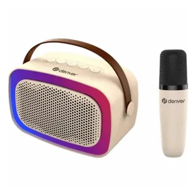 Altifalante Bluetooth Denver btm – 610 – 100w – microfone
