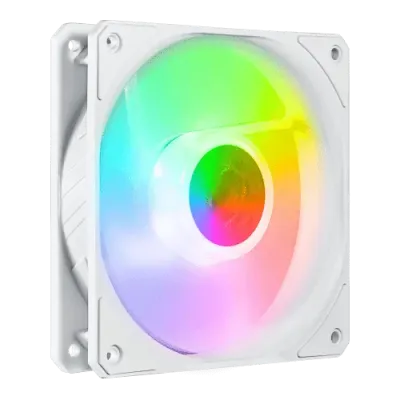 Ventilador Cooler Master SickleFlow 120 ARGB White Edition 12cm Branco (Pack 3)