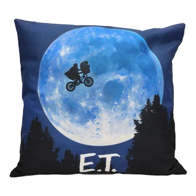Capa de Almofada SD Toys Cinema E.T. Bicicleta a voar em Frente à Lua