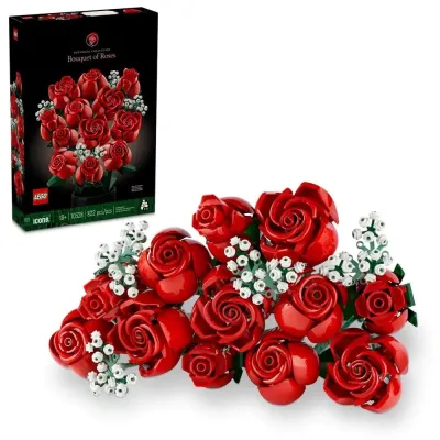 LEGO Icons Bouquet de Rosas – 10328