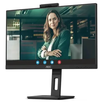 Monitor Professional AOC Q27P3QW 27? QHD Webcam Multimídia Regulável em altura