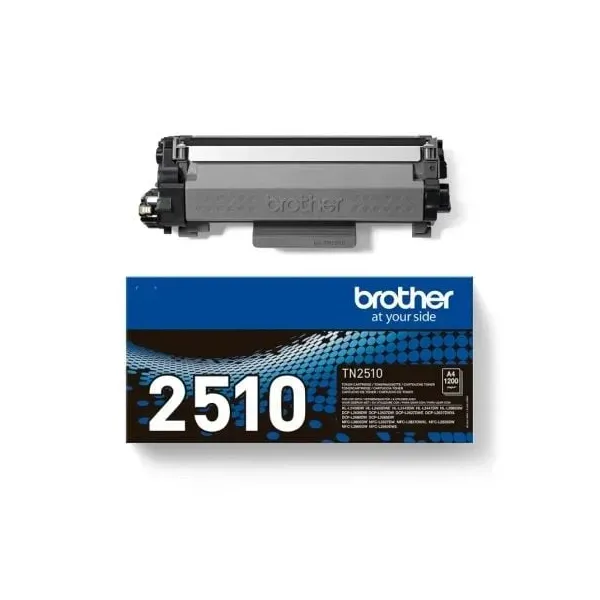 Toner Original Brother TN-2510 Preto 1200 Pág