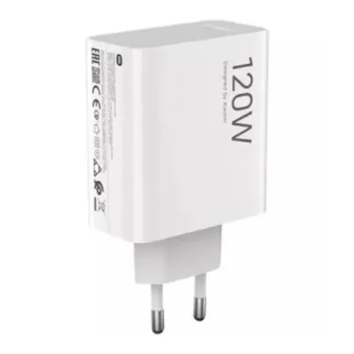 Carregador de Parede Xiaomi 120W HyperCharge Combo + USB Tipo-C 120W