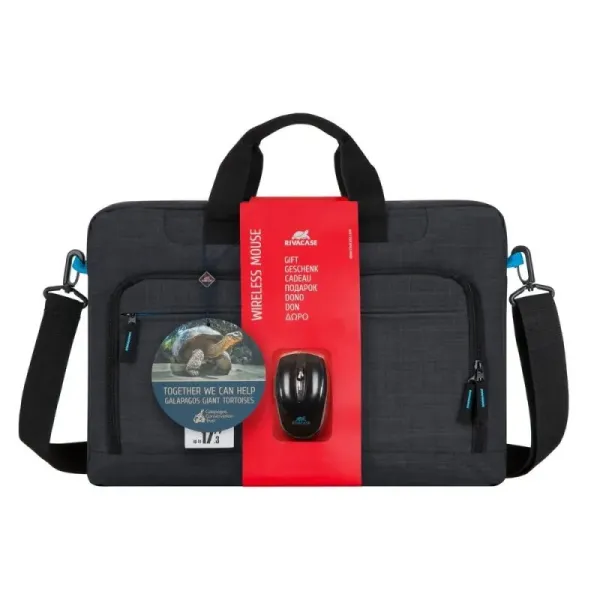 Mala Rivacase 17.3? Bundle 8058 + rato sem fio.