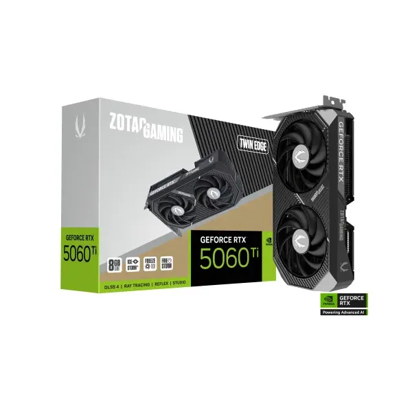Placa Gráfica Zotac RTX 5060 TI 8GB Twin Edge GDDR7