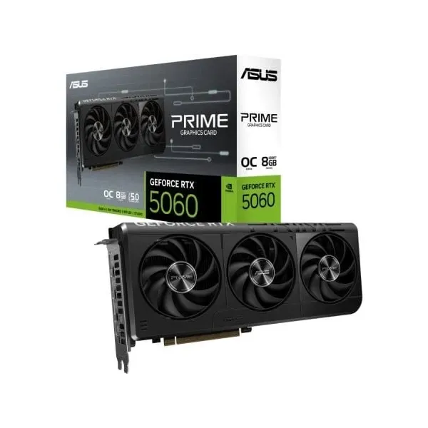 Placa Gráfica Asus Prime RTX 5060 OC Edition 8GB GDDR7