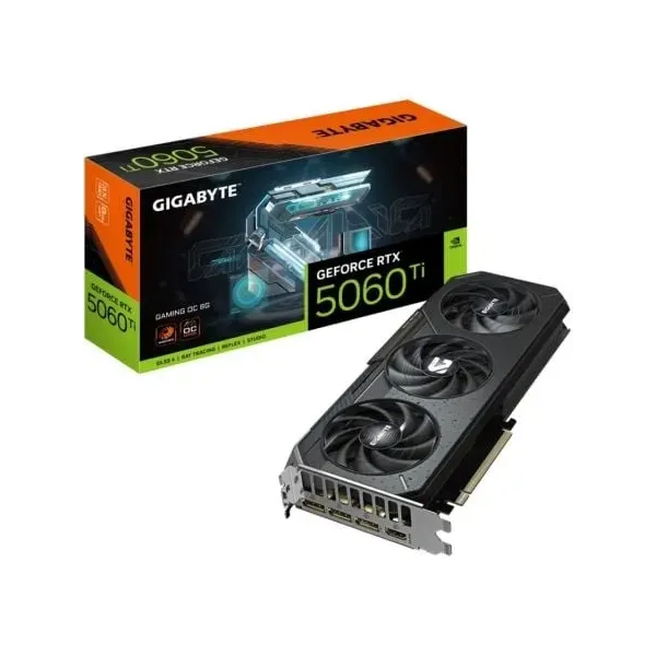 Placa Gráfica Gigabyte GeForce RTX 5060 Ti Gaming OC 8GB GDDR7