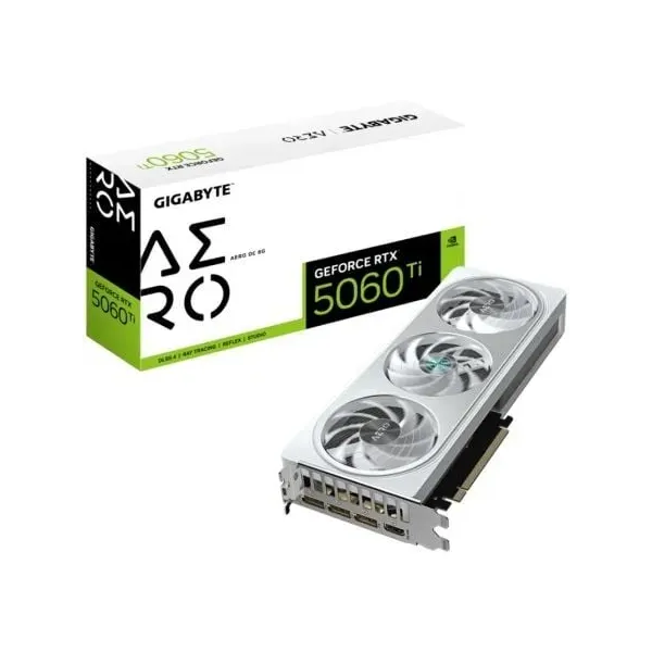 Placa Gráfica Gigabyte GeForce RTX 5060 Ti AERO OC 8GB GDDR7