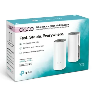 Sistema Mesh Smart Home M4 AC1200 2Pack