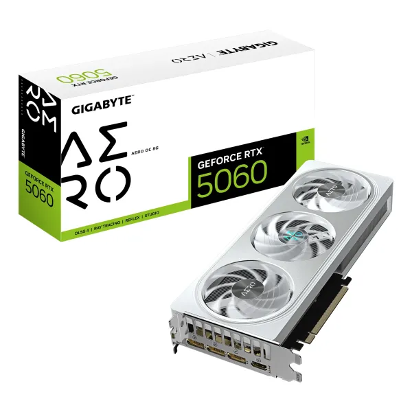 Placa Gráfica Gigabyte RTX 5060 Aero OC 8GB