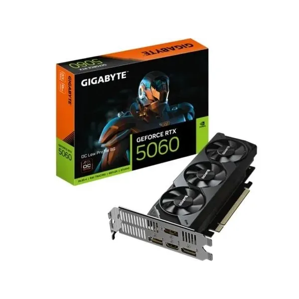 Placa Gráfica Gigabyte GeForce RTX 5060 OC Low Profile 8GB GDDR7