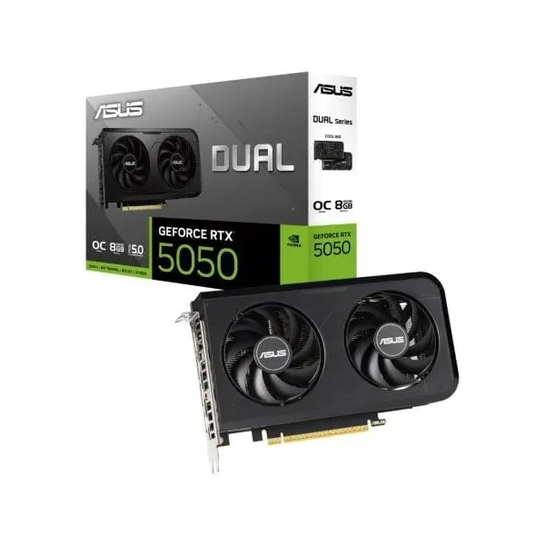 Placa Gráfica Asus Dual GeForce RTX 5050 OC 8GB GDDR6