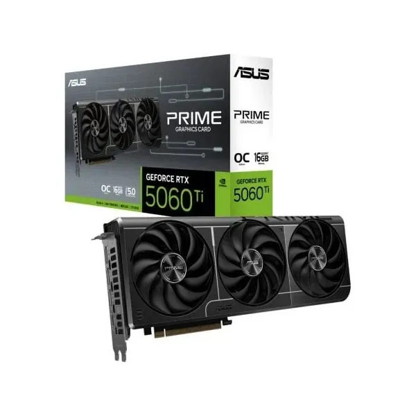 Placa Gráfica Asus Prime GeForce RTX 5060 Ti OC Edition 16GB GDDR7