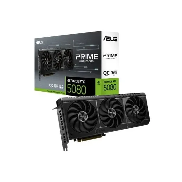 Placa Gráfica Asus Prime GeForce RTX 5080 OC 16GB GDDR7