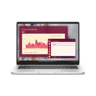 Portátil Dell Pro 14 PC14250 14? Ips FullHd Plus Intel Core Ultra 7 – 255U Intel Graphics 16Gb 512Gb Gigabit Ethernet Wi-Fi 6E W