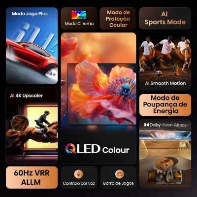 TV Hisense QLED 50? Uhd 50E7Q Smart TV