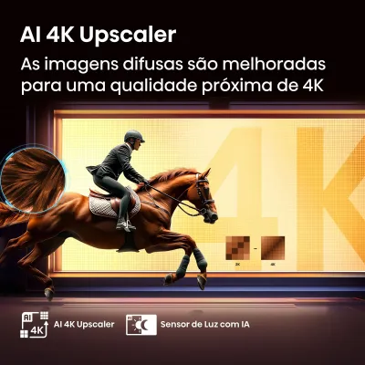 TV Hisense QLED 50? Uhd 50E7Q Smart TV