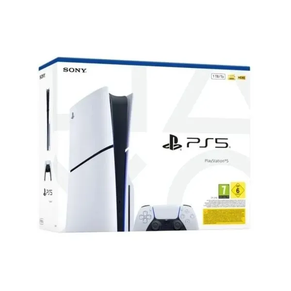 Consola Sony Playstation 5 – PS5 Slim Standard 1TB Inclui Comando Dual Sense e Jogo Preinstalado ASTRO’s PLAYROOM Chassis E