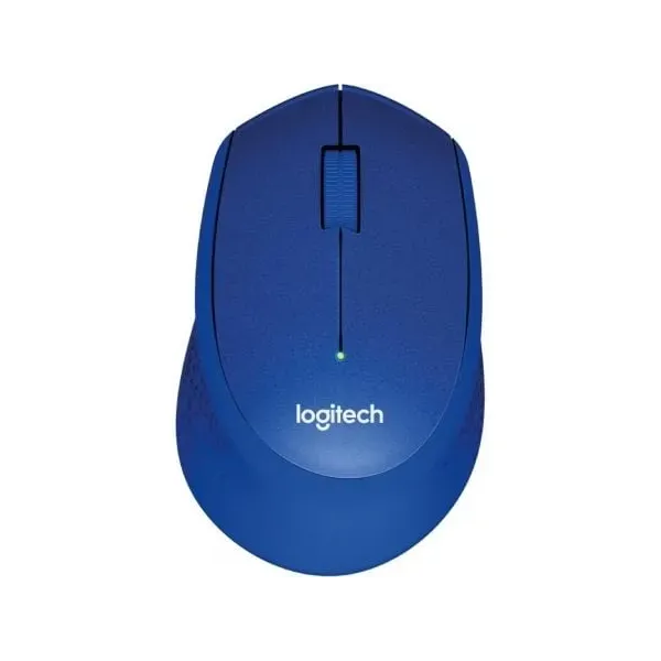 Rato Sem Fios Logitech M330 Silent Plus Até 1000 DPI Azul