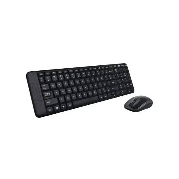 Teclado e Rato Sem Fios Logitech Wireless Combo MK220