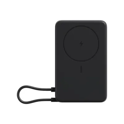 Xiaomi Power Bank Magnético 10000 com Suporte – 20W – USB-C – Cinzento