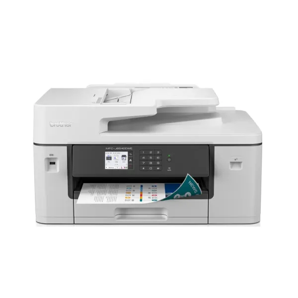 Impressora Multifunções Jacto Tinta Brother MFC-J6540DWE A3 WiFi impressão automática em frente e verso até A3. Impressora A3 – 
