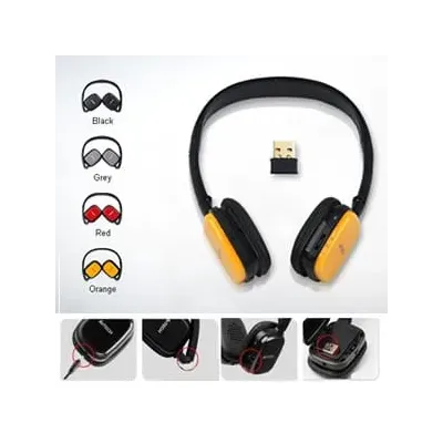 Auscultadores A4Tech Modelo Wireless: RH-200 Cor Laranja