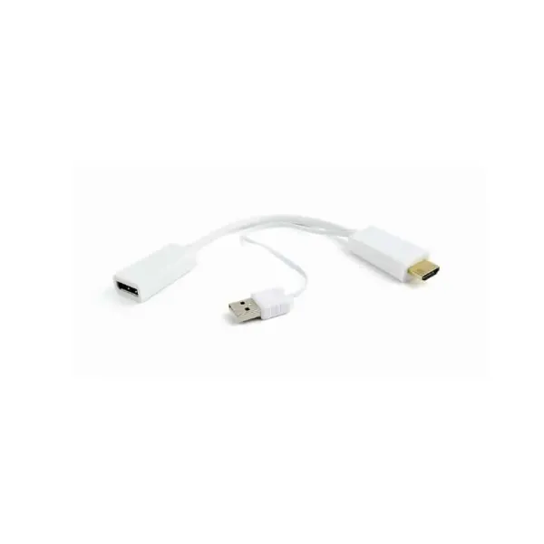 Adaptadpr Hdmi para DisplayPort Branco