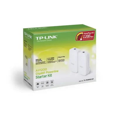 Powerline TP-LINK 1200Mbts AV1200 Conjunto 2 Uni