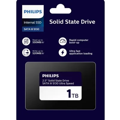 Disco SSD Philips S130 1TB Ultra Speed Sata III 550R-520W