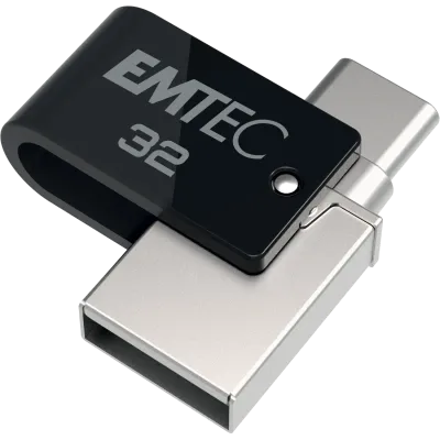 Pen Drive Emtec Dual T260 Usb3.2 + Type-C 32Gb