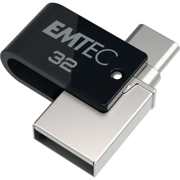 Pen Drive Emtec Dual T260 Usb3.2 + Type-C 32Gb