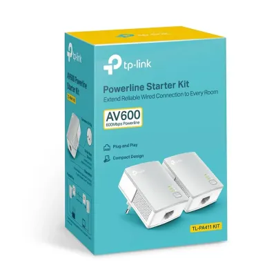 Powerline TP-LINK AV600 Conjunto 2 Uni
