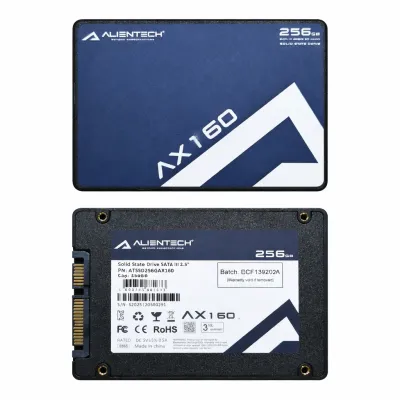 Disco SSD AlienTech AX160 256Gb 2.5? SataIII Bulk