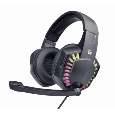 Auscultadores Gaming Gembird 5.1 USB +Jack RGB Cabo 2Metros