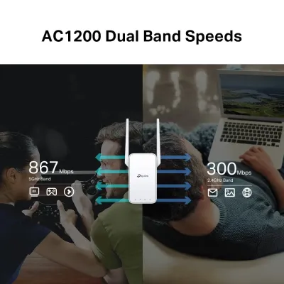 Extensor de Sinal TP-Link AC1200 Wi-Fi – RE315