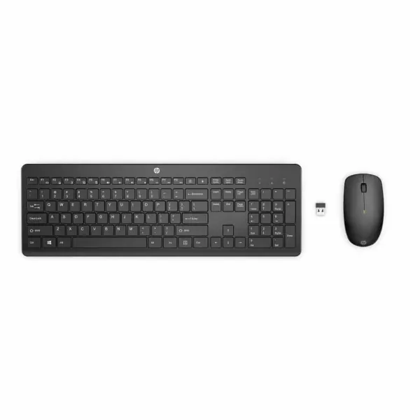 Teclado + Rato Wireless HP 235 Preto