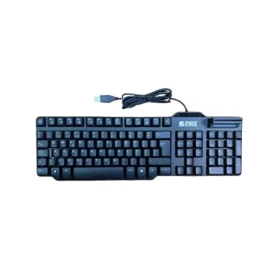 Teclado 2HIX com Smartcard Reader / Cartão Cidadão 1.8m PT – K825