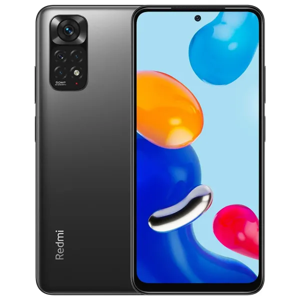 Smartphone Xiaomi Redmi Note 11 NFC 4GB 128GB 6.43? Cinza Grafite